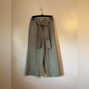 Zara Trafaluc Collection Women's Wide Leg Culottes Houndstooth Pants Size XS